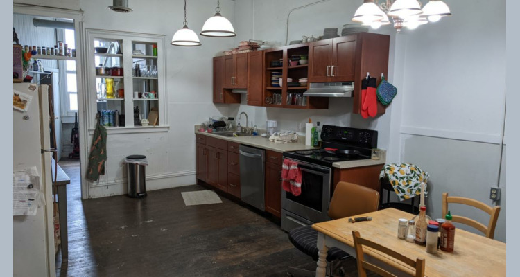 kitchen and mudroom