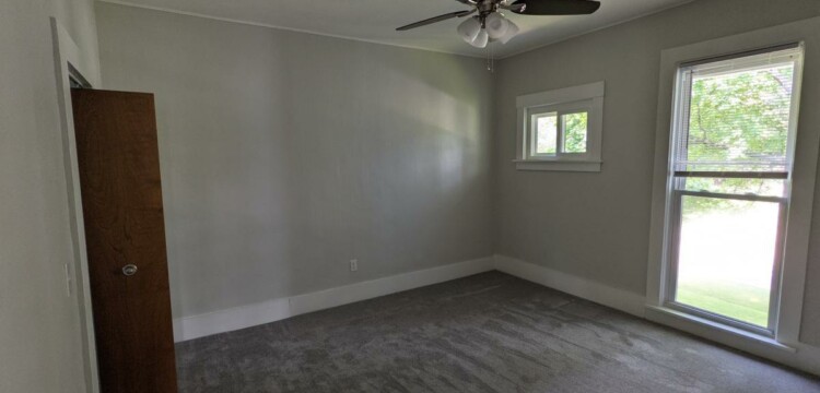 room with windows