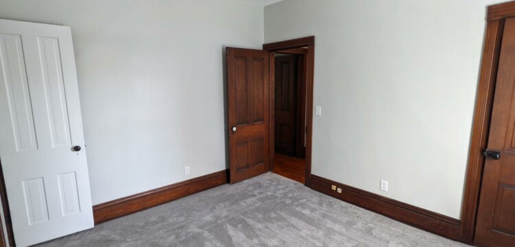 room with three doors