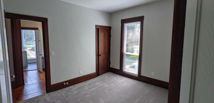 room and hallway